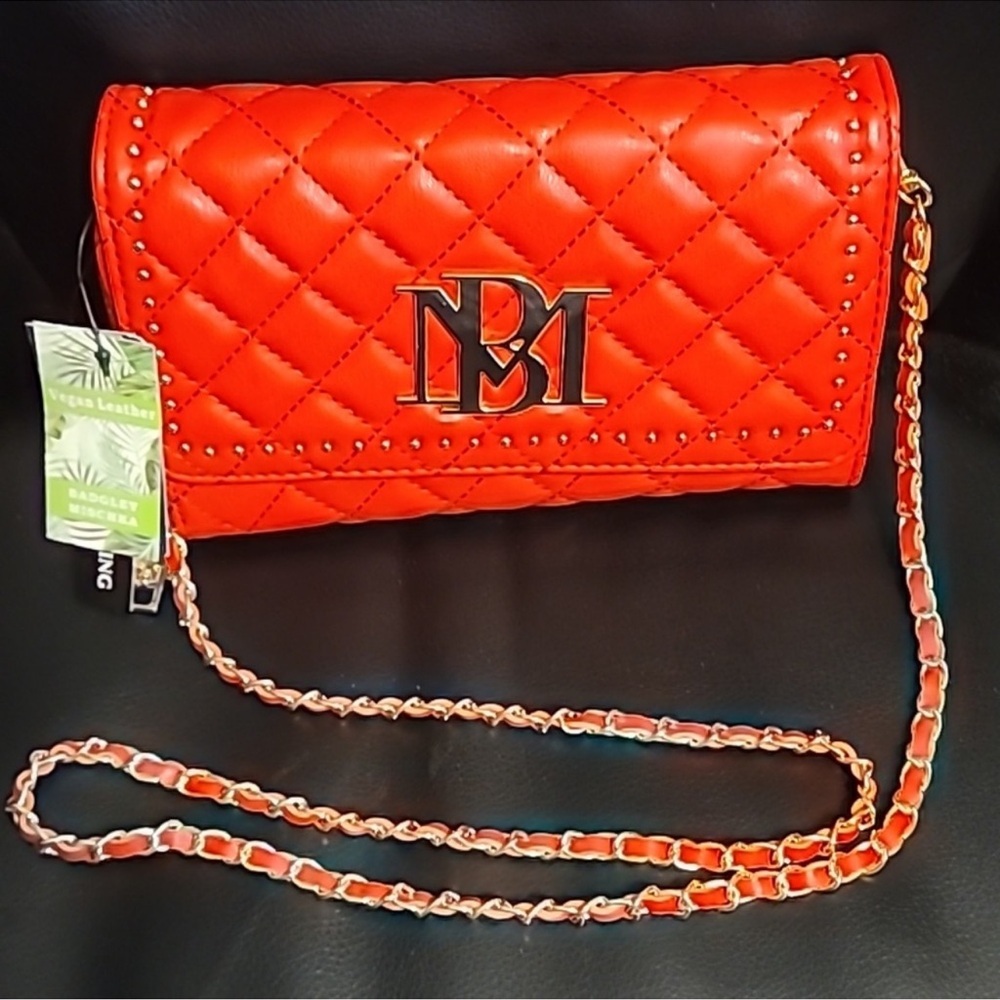 Badgley Mischka Quilted Crossbody NWT!!